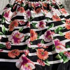 RED Saks Fifth Avenue Girls 4 Fit & Flare Satin Floral Sleeveless Zip Dress — photo 3