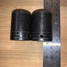 Snap-On IMM230,IMM240 Shallow 6pt Metric Impact Sockets