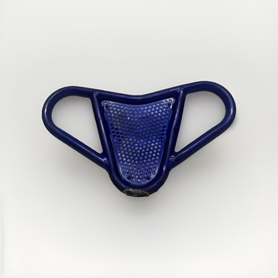 Yamaha Raptor YFM250R BLAU Frontstoßstange Aluminium - GEBRAUCHT