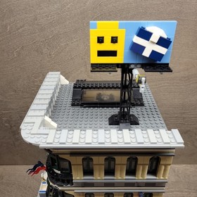 Lego Parts and Pieces Lot - Lego Set 10211 Grand Emporium 3 Story Shop Billboard