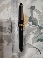 SAILOR FOUNDED 1911 BLACK RESIN ROLLER BALL P...