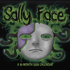 Trends International,  Sally Face 2026 Wall Calendar, 12'' X 12'', 16-Month Cale
