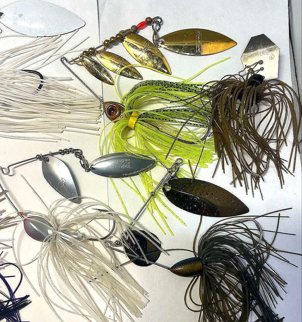 JACKALL Dawn Loud Buzz Spinnerbait Super Shad Quad Blade Break Blade Lure - Image 5