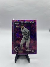 2024 Topps Chrome Update Series - Lenyn Sosa Magenta & Purple Lava 83/299