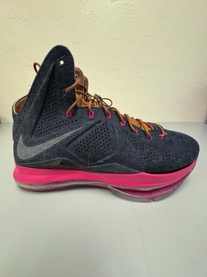 Nike LeBron 10 EXT Denim QS Denim Size 13