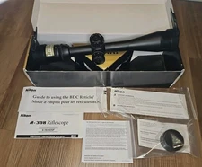 Nikon M-308 Tactical 4-16x42 SF BDC 800 Rifle Scope + Box+ ARD+Extras #16463