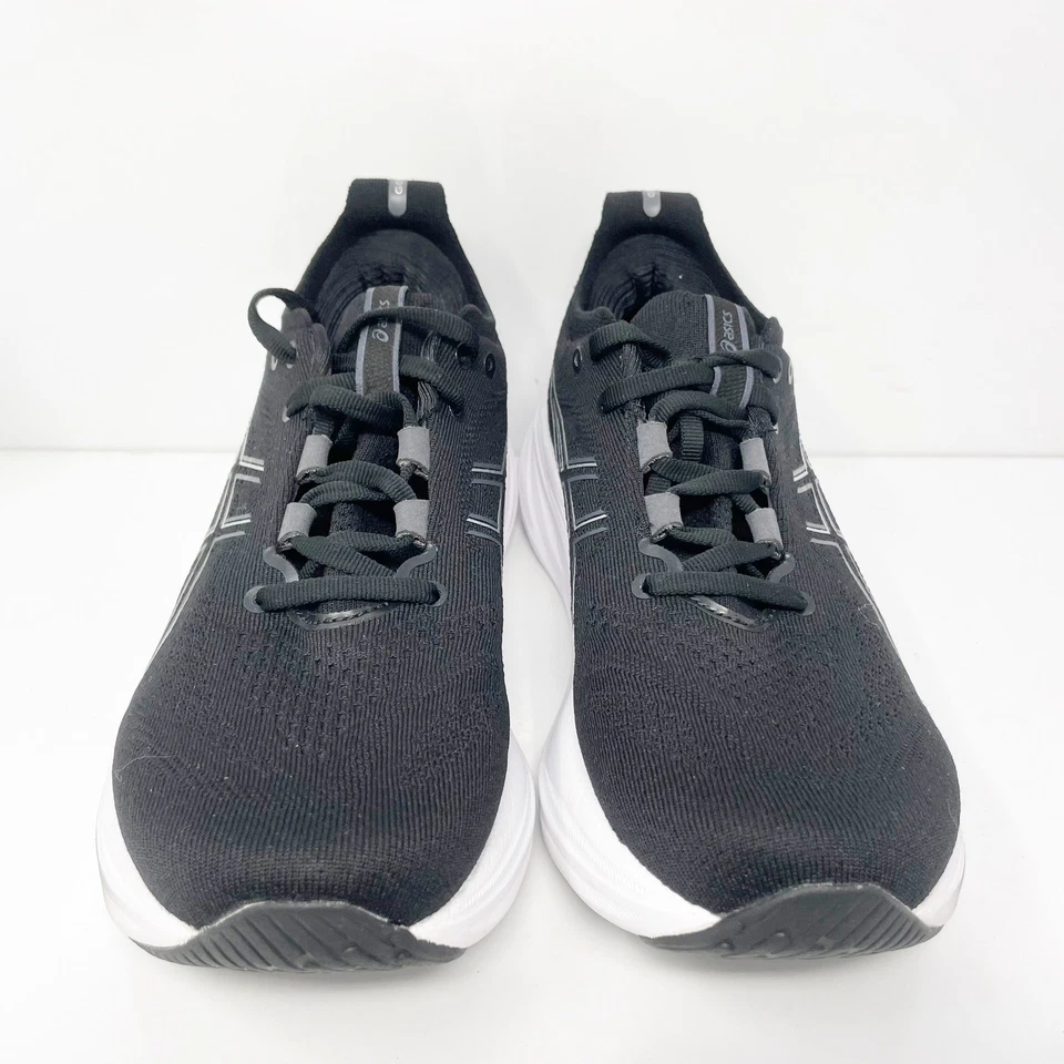 Asics Womens Gel Nimbus 26 1012B601 Black Running Shoes Sneakers Size 8 - Image 3 of 4