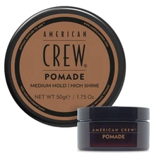 American Crew Hair Pomade 1.75 Ounce Medium Hold High Shine Styling Cream