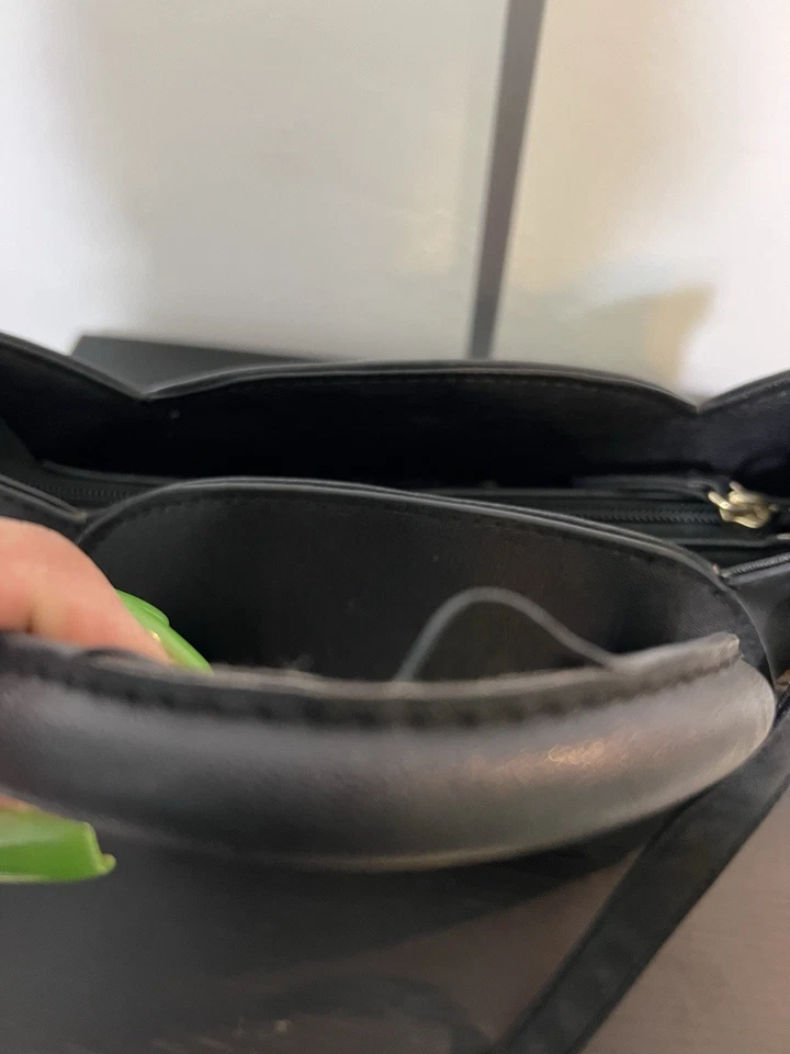 Bandolera Betsey Johnson Gato Negro Azul Gema Ojos Cartera Luv Betsey Foto 3 de 4