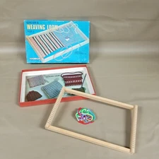 VTG 1978 Spear's Wood Weaving Loom Size 1 #6151 Made in England w/Box