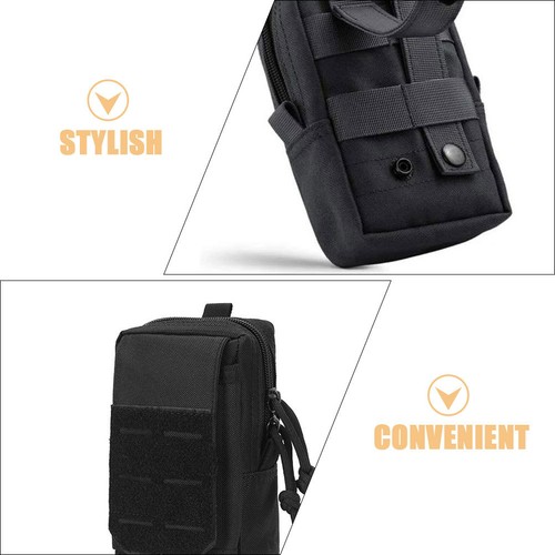 Marsupio utilità esterno marsupio attrezzi esterno borsa telefono piccola marsupio vita - Foto 3 di 12