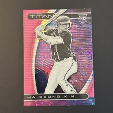 2021 PANINI CHRONICLES TITAN PINK PULSAR HA-SEONG KIM#4