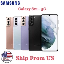 New Samsung Galaxy S21+ Plus 5G G996U 128GB Fully Unlocked AT&T Verizon T-MOBILE