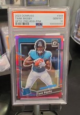 2023 Panini Donruss - Rated Rookie Tank Bigsby #348 Optic Preview Pink Prizm RC