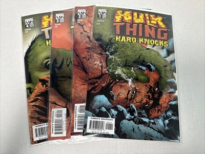 Hulk / Thing: Hard Knocks #1-4 Complete Set 2004 Marvel Bruce Jones Jae Lee