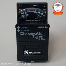 Boss TU-3W Chromatic Tuner Waza Craft Premium Guitar Pedal Board TU3W Buffer