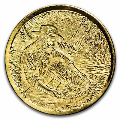 1/100 oz Gold Round: Gold Prospector - MPM | eBay