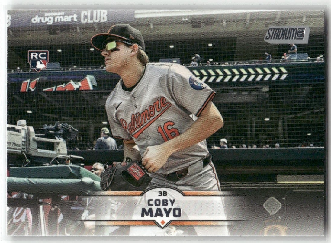 2025 Topps Stadium Club Coby Mayo #62 RC