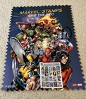 Marvel Decor Super Heroes USPS Jumbo Stamp Images 2007 Hulk, Spiderman, Captain — photo 2
