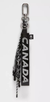 LULULEMON TEAM CANADA PARACORD KEYCHAIN~2026 OLYMPICS MILAN~NWT