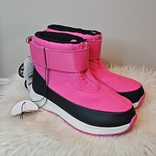 Wonder Nation Girls Pink Zip Front Temperature Rated Winter Boots size 5