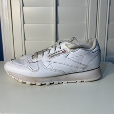 Size 6.5 - Reebok Classic Leather White/White/Pure Grey Women s