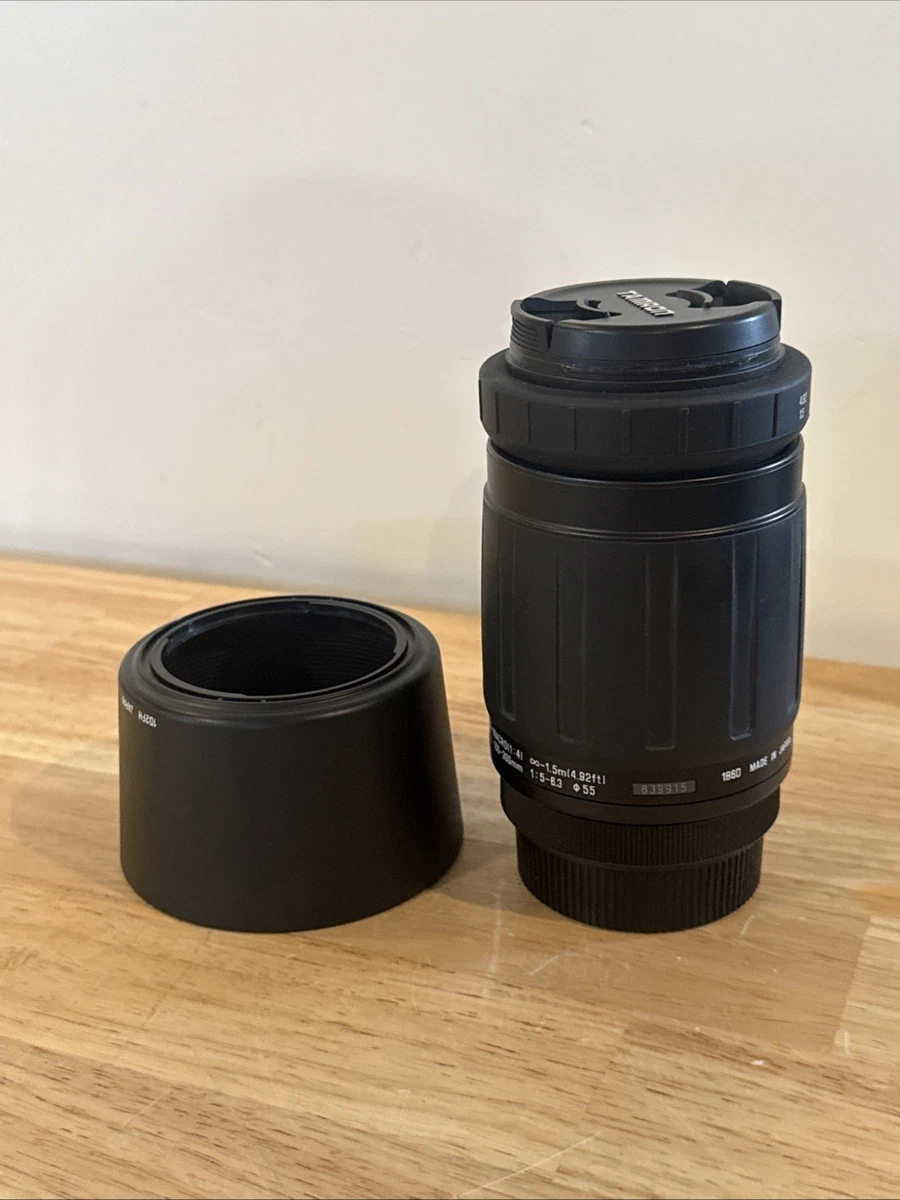 Tamron AF Camera Lenses 100-300mm Focal f/5-6.3 Maximum Aperture