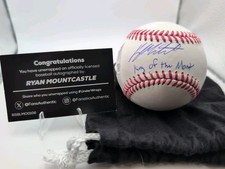 Ryan Mountcastle Autographed Inscribed Baseball 5/10 King Of The Mount