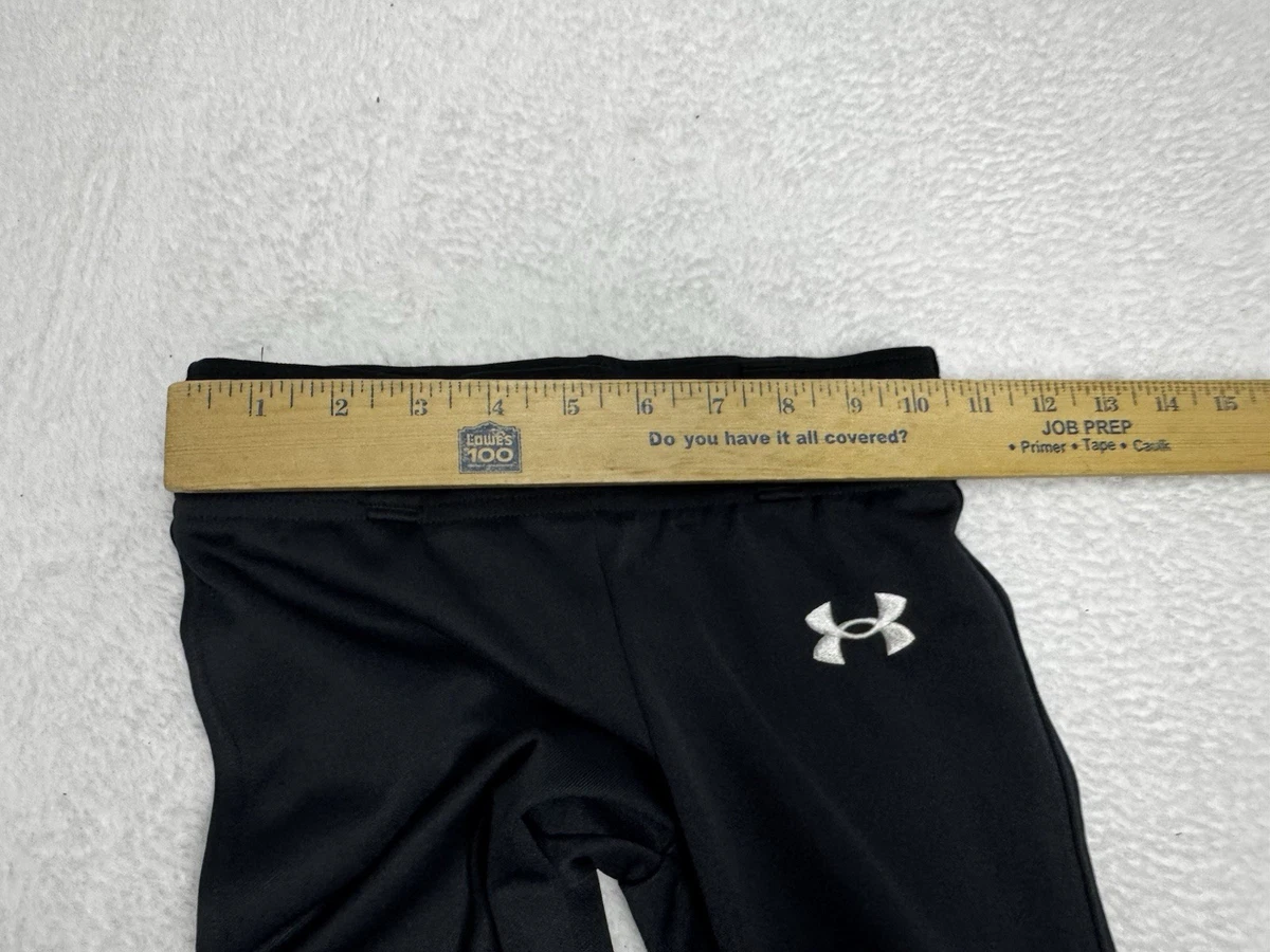 Under Armour Boys Baseball Pants Black Youth Size XXS Kids Stretch