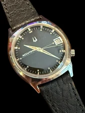Vintage 1969 Bulova Accutron 218 - Stainless Steel (M9) Serviced
