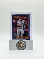 2025 Topps Update Series - 1990 Topps Baseball Mike Trout #U90-38 Pink Foil