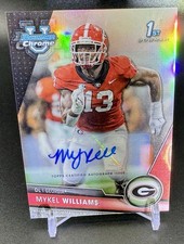 Mykel Williams Bowman 2023 Refractor /499 #99 Auto
