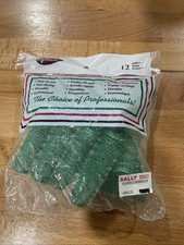 Vtg Nylrem Hair Wire Brush Rollers Mesh Curlers 11/16" Green 12 Pack Sealed USA