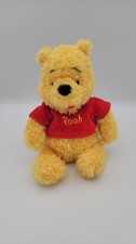 Winnie the Pooh Plush Stuffed Disney Parks Disney World Beanie Fuzzy 7"