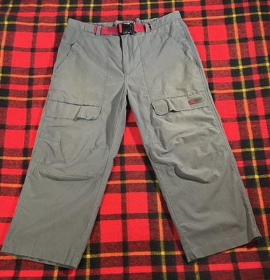 VTG DC Shoe Co Active Terrain Unit Greige Skater Cargo Pants Y2K Men s XL