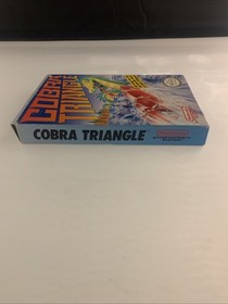 Cobra Triangle (NES, 1989) CIB w/Box and Manual Cleaned Tested RARE