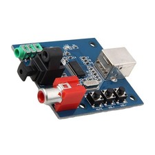 PCM2704 USB DAC To S/PDIF  Sound Card  Board 3.5mm Analog Output