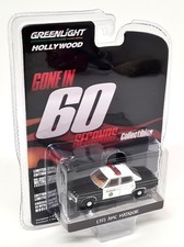 Greenlight 1/64 AMC Matador 1973 Police Car Gone in 60 Seconds Diecast Car