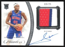 2019-20 Flawless RPA 9/25 Sekou Doumbouya Rookie Auto #PA-SKD R6220J