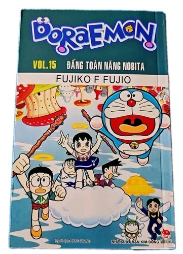 Vol 15 DORAEMON Dang Toan Nang Nobita Fujiko Fujio Comic 9786042318259 EvezBeadz