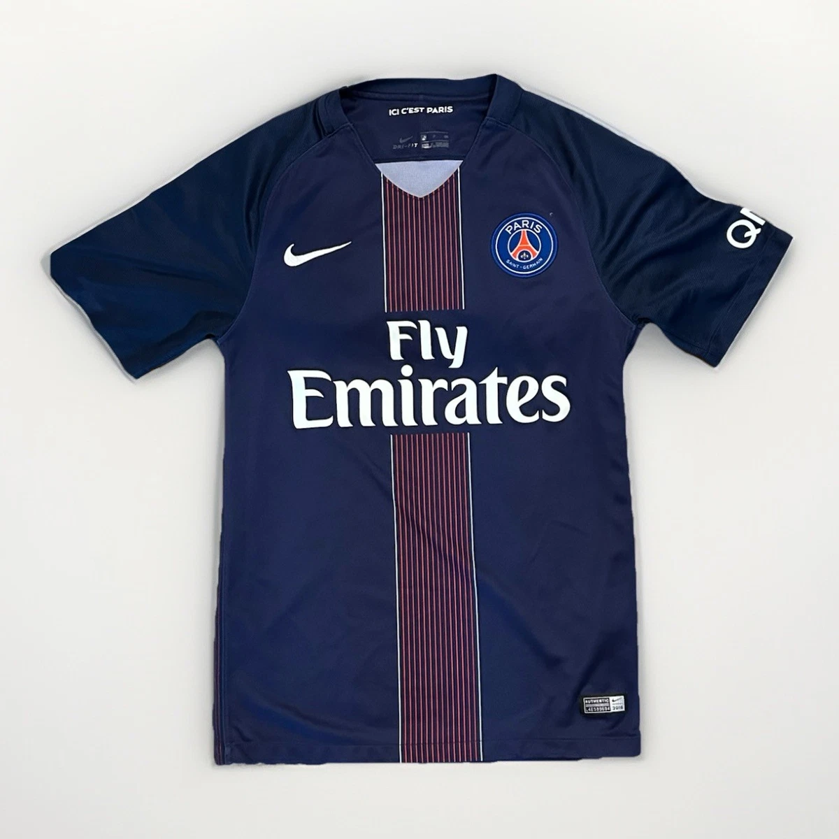 Size S Paris Saint-Germain International Club Soccer Fan Jerseys