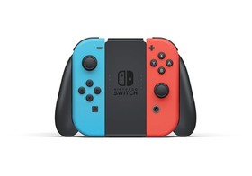 Nintendo Switch with Neon Blue and Neon Red Joy-Con (HAC-001-01)
