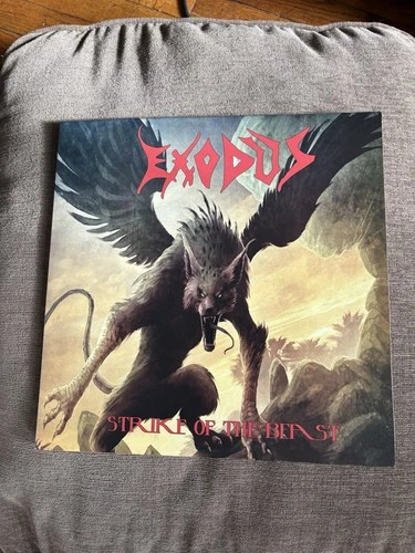 EXODUS STRIKE OF THE BEAST NEW VINYL 2LP METALLICA SLAYER ANTHRAX MEGADETH