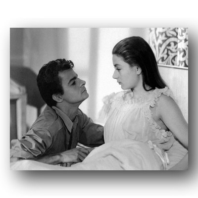 Serge Reggiani Anouk Aimee Photo 8x10 Les Amants De Verone 1949 Film Set