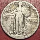 1920-S Standing Liberty Quarter. Free Shipping