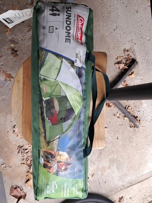 Coleman Sundome 4 9 x 7 Tent for sale online | eBay