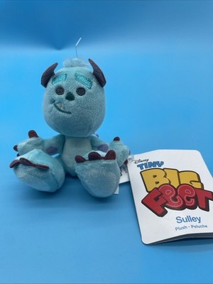 Disney Tiny Big Feet Monsters Inc. SULLEY Micro Plush NWT 4  HTF