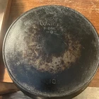 Wagner Ware Sidney O No 10 Cast Iron Skillet with spouts Sits Flat