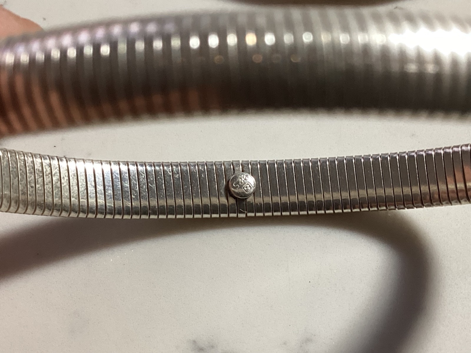 PAIR (2) AUTHENTIC SIGNED STERLING SILVER UNIQUE … - image 8