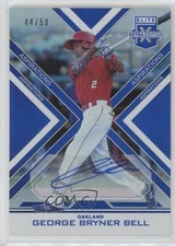 2016 Panini Elite Extra Edition Aspirations Blue /50 George Bryner Bell Auto